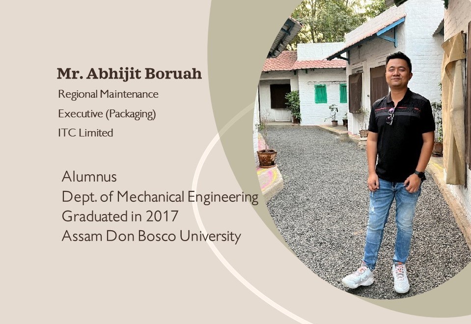 Alumni Talk, Assam Don Bosco University